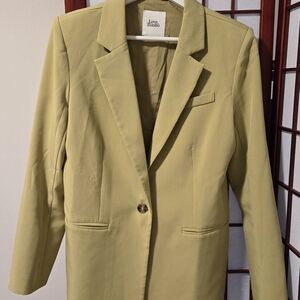 Women's Yellow Blazer